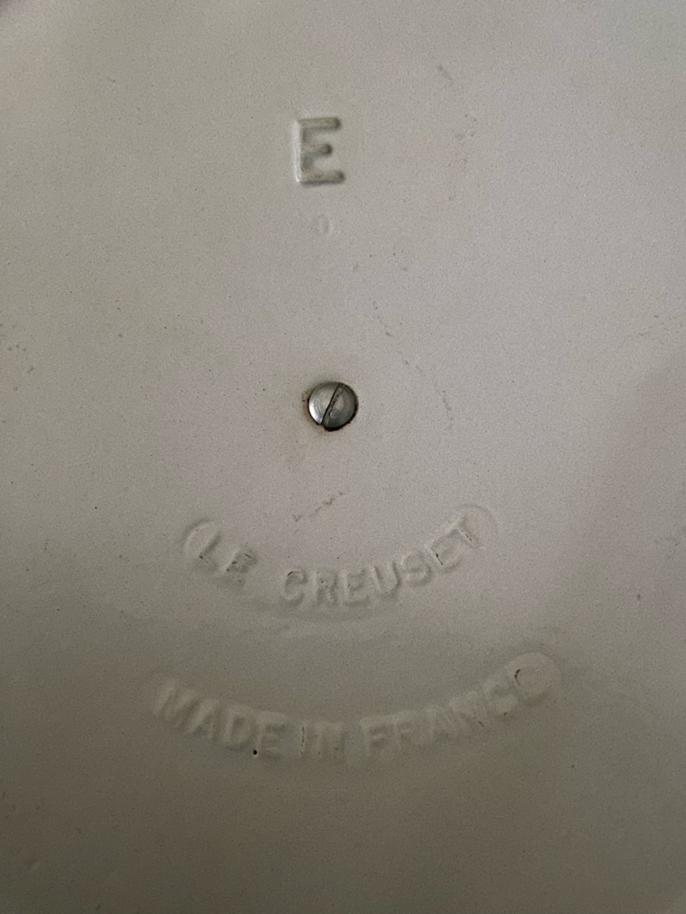 Vintage Le Creuset Chocolate Brown Enameled 4.5Qt Dutch Oven w Lid France HTF - Picture 3 of 8